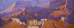 Grand Canyon Original Oil Painting on Canvas Large Size Handmade One of a kind