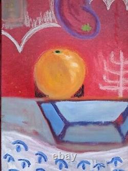 HOKE Handpainted oil, abstract expressionism, FESTIVAL, OOAK, GIFT, supt withpurcH