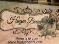 Hager bears OOAK artist bear by Donna Hager