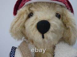 Handmade 17 Mohair Adventure Dog Dressed Made by Etsy Artist OOAK