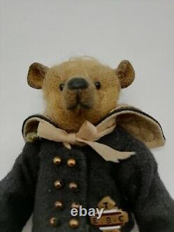 Handmade Artist Collectors Bear, Bears'n' Company,'Othello' 2006 by I Schmid