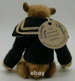 Handmade Artist Collectors Bear, Bears'n' Company,'Othello' 2006 by I Schmid