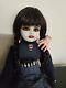 Horror Ooak Wensday Addams Artist Made Porcelain Collector Doll