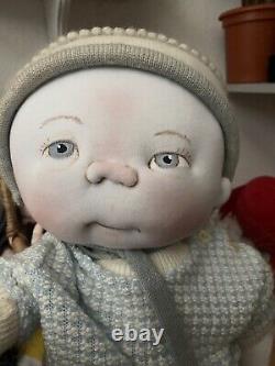 Jan Shackelford OOAK 2022 Snowbaby 21 Baby Boy Daved Adorable