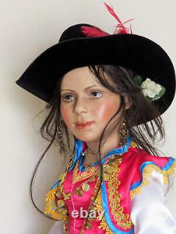 Jennifer Esteban Porcelain GYPSY, 28. OOAK Design by Karen Raum. Very Rare