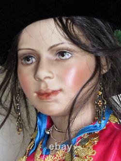 Jennifer Esteban Porcelain GYPSY, 28. OOAK Design by Karen Raum. Very Rare