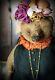 Katya Panayis Uk Art Dolls Bears Adorable Ms. Pumpkin Ooak Artist Bear