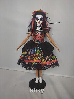 Ken Barbie Doll OOAK Set Dia De Los Muertos DAY OF THE DEAD Disney Coco Book Lot
