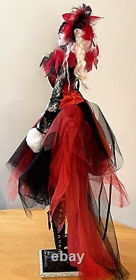 Large 26 OOAK Posable Gothic Artist Doll By Ekaterina Borzunova