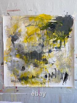 Large OOAK original painting Contemporary Abstract Urban Art Movement byKat