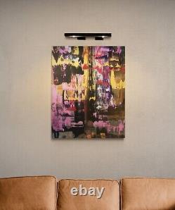 Large Original Ooak Abstract Painting Signed End Of June
