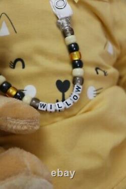 Lifelike Reborn Child`s Doll Willow Box Opening Baby Artist 9yrs Sunbeambabies