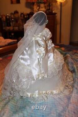 Lilli Baitz Rosa Doll/Tea Cozie Becomes a Beautiful Bride-See Before & After