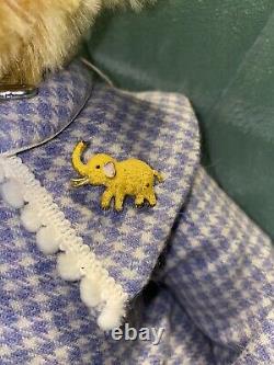 Lily Jointed Gold German Mohair Handmade Artist Bear by Sue Van Nattan Bearlooms