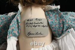 Lynne Laber 24 Artist Cloth Doll ANGELA OOAK 1987 LTD #34 From The Heart Series