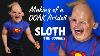 Making A Ooak Artdoll Sloth From The Goonies