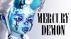 Mercury Demon Doll Custom Monster High Ooak Doll Repaint