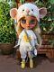 Miki' Mouse Adorable Custom Ooak Blythe Doll With Outfit Artist Handmade