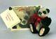 Miniature Teddy Bear By Artist Louise Peers 2.5 Handmade Christmas Ooak