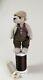 Miniature Handmade Artist Dressed Teddy Bear Archie By Boyatt Wood Bears