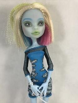 Monster High Abbey Bominable OOAK Repaint BJD Artist retrograde Faceup Art Doll