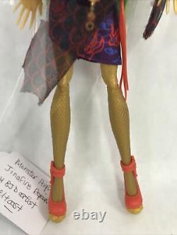 Monster High Jinafire Repaint BJD Artist Angeltoast OOAK Faceup Fantasy Art Doll
