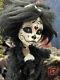 Monster High Ooak Repaint Doll Spectra Vondergeist, Sugar Skull, Day Of The Dead