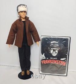 Monster Ken Barbie Doll OOAK Halloween costume + Frankenstein DVD movie Set LOT