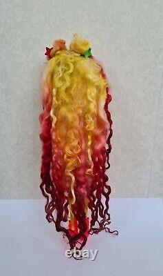 Monster high doll ooak \ repaint colorful candy Draculaura