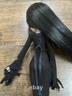 Morticia Addams Ooak Doll, Customized Doll