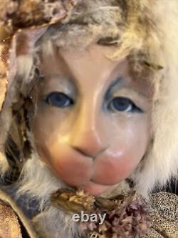 Mother's Day Collectible Doll by Marilyn Radzat The Rabbit Prince OOAK Antique