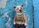 Needle Felted Bear, Bear Ooak Toy, Artist Bear, Collectible Bear, Hand Made Bear