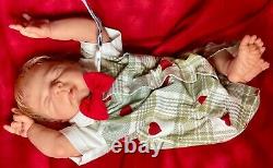 New 19 baby boy Lionel by Eliza Marx reborn artist Peg Spencer Please see all