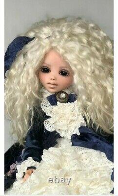 New. Art doll. Decoration. Artistic doll. Clay and Textile. Handmade. OOAK
