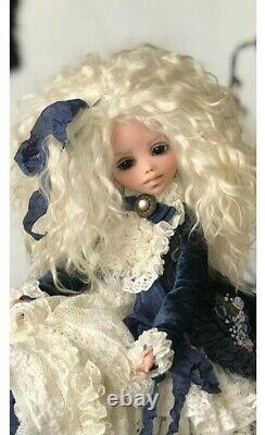 New. Art doll. Decoration. Artistic doll. Clay and Textile. Handmade. OOAK
