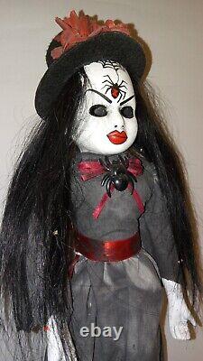 OOAK 16 Horror Doll Evil Creepy Scary Handmade Halloween Annabelle/Spiders/Goth