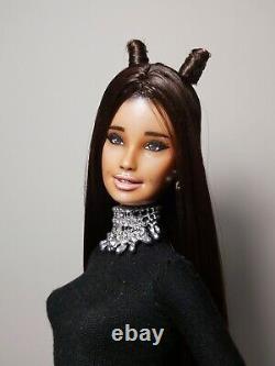 OOAK Ariana Grande art doll, realistic celebrity Barbie repaint