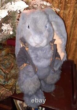 OOAK Artist BUNNY Peter Rabbit Hare Nika Morevich English Lop 18 Tall