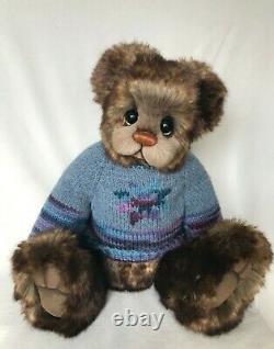 OOAK Artist Bear by Donna Hager for Hager Bears Bernwald 17 inches