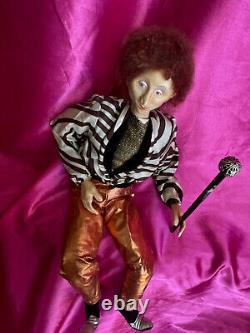 OOAK Artist Clay Doll Georgia Landau Hand Sculpted Punk Rock New Wave 1980s Teen