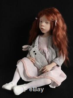 OOAK Artist Doll Hand sculpted by French Artist Laurence Ruet Rarely available