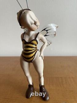 OOAK Artist Doll Tine Kamerbeek Bumblebee