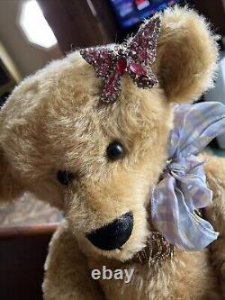 OOAK Artist Heidi Steiner German Mohair Bear 24