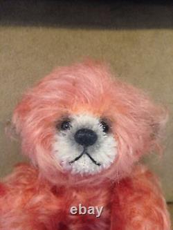 OOAK Beautiful Mini Mohair Artist Bear Beau from Booh's Bears Janice Woodard