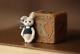 Ooak Bunny Miniature Artist Spring Bunny Handmade Toy Doll House Kamilakw