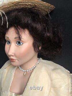 OOAK Collectible Porcelain 28 Doll Georgia by artist Amy Burgess