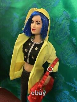 OOAK Coraline barbie Doll Handmade Custom Collector Unique Fan Art Repaint