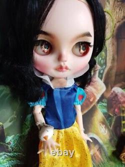 OOAK Custom Blythe Doll Snow White