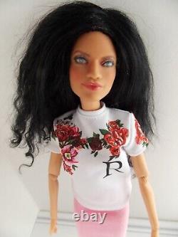 OOAK Custom Repainted Dressed Barbie doll Mohair MTM Body by Artist Donna Anne