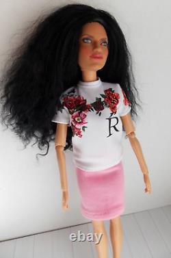 OOAK Custom Repainted Dressed Barbie doll Mohair MTM Body by Artist Donna Anne